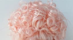 Blythes Doll Wig Suitable for 1/6 9-10in Size Fashionable New Mohair Styling Wool Wig Retro Palace Style Women's Brown Powder
