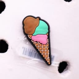 1Pc 3D Sweet Dessert Clog Charms Candy Kawaii Cute Yummy Bakery Icecream Waffle Cupcake Trendy Hole Shoes Accessories Decor Gift