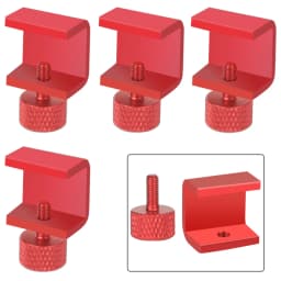 XCR3D Glass Heated Bed Clamp 3D Printer Parts Heatbed Plate Clip for Ultimaker UM Build Platform Retainer 4pcs/8pcs