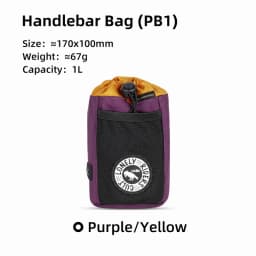 C-HOLD Bike Handlebar Stem Bag Water Bottle Bicycle Bag Snack Storage Bikepacking Touring Commuting Insulated Kettle Pouch