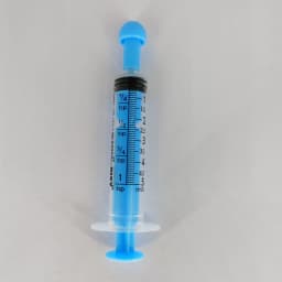 Color straight mouth syringe 5ml 10ml with plastic cap
