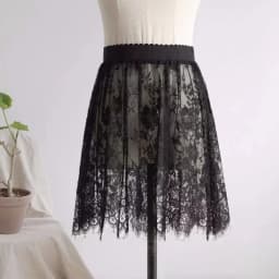 Fashion Basic Underskirt Female Half Length Skirt Lace Slip Innerwear Short Skirt Women Half Slip Dress Petticoat