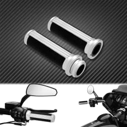 Motorcycle 1'' 25mm Electronic Throttle Handle Bar Hand Grips Handle Grip CNC For Harley Touring Electra Glide Softail Fat Boy