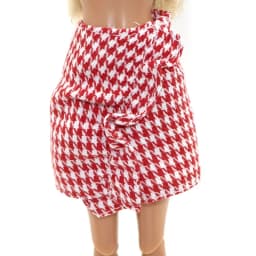 1/6 Doll Clothes Long-sleeved Sweater Pants Denim Grid Daily Wear Accessories Dress Up for Barbie Girl Gift
