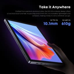 CHUWI Hi10 X2 Windows Tablets With Keyboard Laptop 10.1'' Intel Core i3-10100Y 8GB RAM 256GB SSD 2 In 1 Tablet PC 4K Windows11 WIFI6