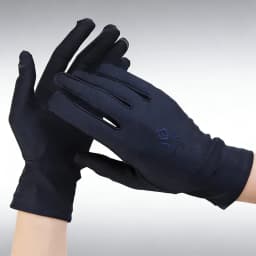 Spring and Summer Embroidered High-Elastic Spandex Gloves, Thickened Women's Dance Performance Gloves, Cycling Etiquette Gloves