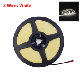 3mm 5mm 8mm PCB COB LED Strip 5V 12V 24V 320LEDs/m High Density RA90 Flexible COB LED Tape Ribbon Dimmable Linear Lighting