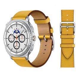 Band for Samsung Galaxy Watch 8/8 Classic/Ultra 2025 47mm 44mm 40mm 46mm Leather Wrist Belt Correa Bracelet Galaxy watch 8 Strap