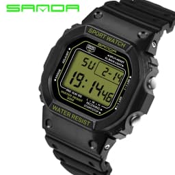 SANDA 329 G-Style Top Brand Digital Watch For Men Waterproof Watch LED Men's Sport Watch Men's Military Watches Reloj hombre