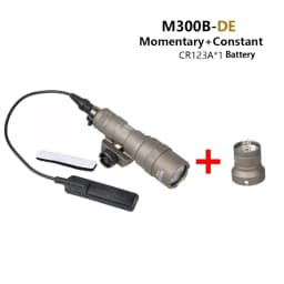 Tactical Surefire M300 M300B M300C Powerful Flashlight Tactical SF Mini Torch Scout LED Light with Dual Function Switch