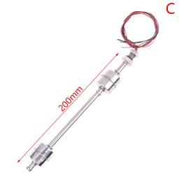 30Styles 45-400mm Stainless Steel Float Switch Tank Liquid Water Level Sensor Double Ball Switch Tank Pool Flow Sensors Float