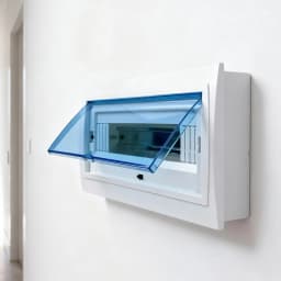 DONGYI Home Electrical Adjustable HT Series Distribution Box PC Plastic Indoor Dust-proof Distribution Box 9-12Way