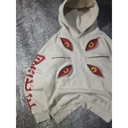 Men New Punk Six Eyes Multi Zipper Hoodies Cool Design Sweatshirt Y2k Streetwear Oversized Casual Fashion Couples Anime Hoodie