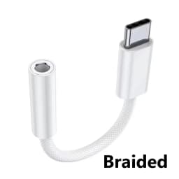 Type-C Male to 3.5mm Female Aux Audio Adapter USB C to 3.5mm Jack Wired Headphones Converter For iPhone15 Samsung Galaxy S23 S22