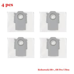 Dust Bag For Roborock S8+, S8 Pro Ultra, S7 Pro Ultra, S7 MaxV Ultra, Q7+, Q7 Max+, Q5 Plus Robot Vacuum Cleaner Spare Part