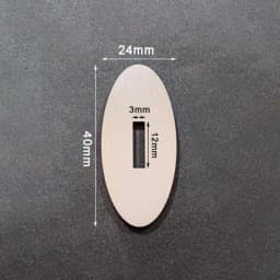 1Pc Knife Finger Guard Bolster Pommel Brass Stainless Steel DIY Knife Handle Hand Guard Blanks Fixed Blade Knife Making Parts