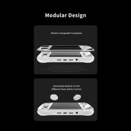 MINILOONG Pocket 1 4" Open Source Handheld RK3566 ROCKNIX 90Hz IPS Retro Console Modular RGB Hall Joystick PSP PS1 GBA Emulator