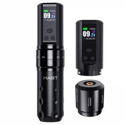MAST Fold 2 Pro Wireless Tattoo Machine 7 Adjustable Strokes 2.4-4.2mm 2000mAh Battery for PMU Lining Shading Color Packing