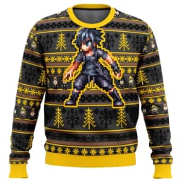 Final Fantasy Anime 2026 New Merry Christmas Ugly Sweater Series Men's and Women's Winter Fashion Casual Sweatshirt