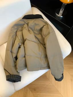 Winter Warm Puffer Jacket for Women Y2K Korean Loose Patchwork Thick Coats Harajuku Preppy All Match Puffer Outerwear Mujer