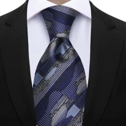 7cm Floral Silk Tie For Men Elegant Peacock Blue Teal Grey Best Selling Business Necktie Wedding Office Fashion Accessories Gift