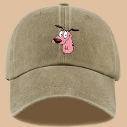 1pc Women's Cute Puppy Printed Baseball Cap with Curved Brim for Outdoor Shading Gift, Casual Headcap Playful Design Adjustable