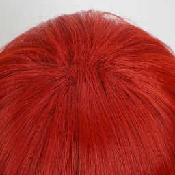 35cm Short Black Spiky Cosplay Wig Pre-Teased Crown Heat Resistant Synthetic Wig Layered Flipped-out Universal Anime Wig