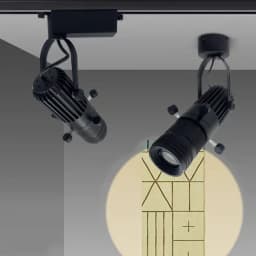 Ceiling Light Adjustable Aperture Variable Mode COB Spotlight LED Stage Lighting, Bars, Restaurants, Shops AC90V-265V