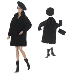 Handmade BABI CLOTHES Woolen Coat Outfit for 11.5 Inch 30cm Doll BJD Clothes Many Style Gifts for Doll Accessories #02