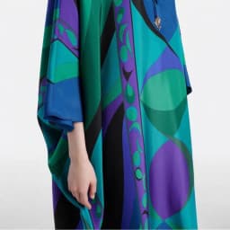 2026 Spring Summer Women's Printed Belted Maxi Dress Gown Round Neck Elegant Evening Dress Outfit Clothing