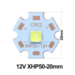 1-100pcs DC6V/12V XHP50 Cold White LED Bead 5050COB Replace 18W 20W Chip For Flashlight Car Diving Light Source Accessory