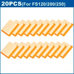 CMCP 10pcs Air Filter Cleaner For STIHL FS120 FS200 FS250 FS300 FS350 FS400 FS450 Trimmer Chainsaw