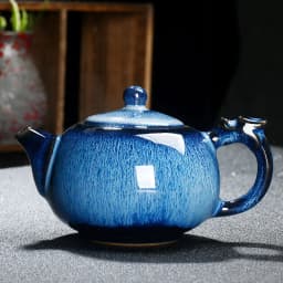 Exquisite Star Glaze Teapot 200ml Ceramic Kung Fu Tea Pot Puer Tea Pot 180ml Cup Set Heated Kettle Kettle Teeware Teware Teapot
