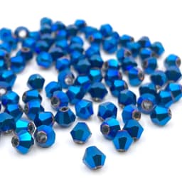 Faceted Austria 3 4 6mm Bicone Crystal Beads Spacer Glass Beads for Bracelet Necklace DIY Jewelry Making