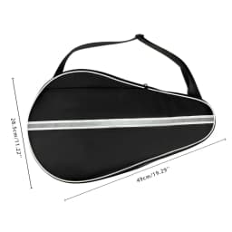 Reflective Padel Racket Bag Paddle Tennis Racket Cover Waterproof Portable Outdoor Sports Padel Racket Protective Case