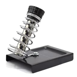 Double Tube Spring Soldering Iron Stand Holder with 5pcs Sponges for Electric High Temperature Resistance Welding Accessories