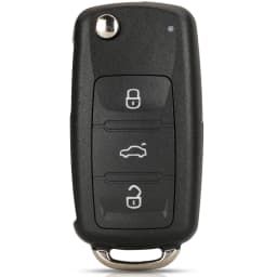 Jingyuqin 2/3/4/5 Buttons Folding Remote Car Key Case Shell For VW Sharan Tiguan Golf Sagitar Polo MK6 Touareg