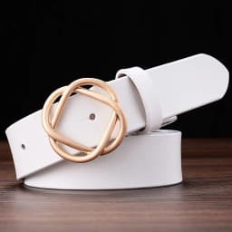 Female Belt New Classic Leather Belts for Women Brand Women Waistband Ceinture Femmes Women Belts 3.3cm Length:95-120cm