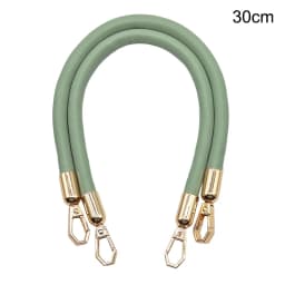 2pcs Short Bag Handles Soft Leather Shoulder Bag Straps DIY Replacement Purse Belt Handbag Strap Bag Accessories New