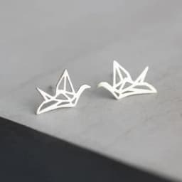 Silver Plated Creative Ear Hole Earrings for Women Prevent Korean Style Stud Earrings Allergy Earrings Fine Jewelry Accessories