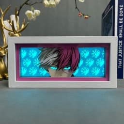 Anime Light Box for Children Bedroom Decoration Manga LED Night Light Paper Cut Lightbox Beside Lamp drop shipping