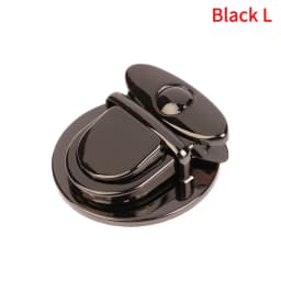 1PCS Mini Oval Twist Lock Metal Closure Buckle Turn Locks For Purse Wallet Women's Handbag Shoulder Bag Accessories