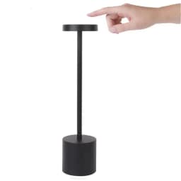Portable LED Wireless Touch Desk Lamp Rechargeable Table Light 3 Colors Dimmable Bedside Creative Ambient Lamp for Room Decor