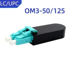 Fiber Loop Back SC/UPC LC/UPC Fiber Optical Loopback Adapter Single Mode SM/MM OM3 OM4 Double SC Optical Fiber Connector