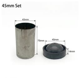 1 Piece Durable Flask With Rubber Base Jewelry Lost Wax Casting Professional Master Mold Making Tool For Jewelry Workshop
