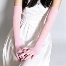Summer Sun Protection High Elasticity Transparent Tight Lace Long Gloves Man Women Sexy Thin soft Cosplay Nightclub Party