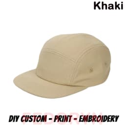 Fedoryn Custom Embroidery Flying Cap Cotton 5-panel Camping Hat Flat Brim Baseball Cap Design Print Skateboard Cap Wholesale