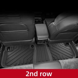 Smabee for MG4 EV 2022-2026 Car Floor Mats Trunk Pad TPE 3D Foot Pad All Weather Auto Accessories Black
