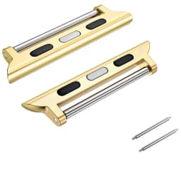 Watchband Connector for Apple Watch Ultra 2 49mm 45mm 44mm 42mm 38mm Adapter for IWatch Ultra Series 9 8 7 6 5 22mm Width Straps