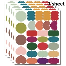 1Sheet Black Blackboard Sticker PVC Erasable Chalkboard Sticker Comestic Cream Box Labels Home Kitchen Spice Jars Multiple Tags